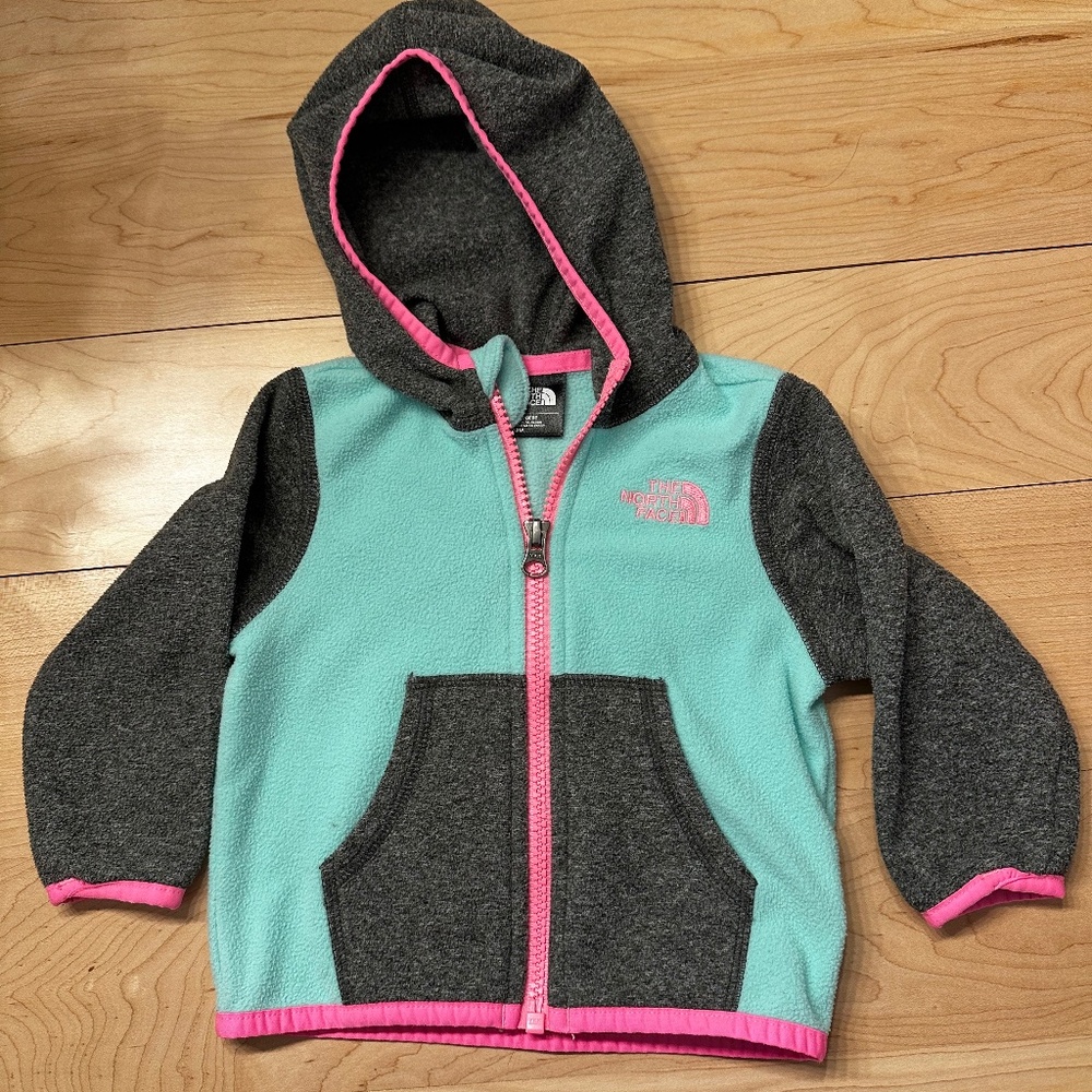 Baby North Face Light Weight Fleece Jacket 6-12M